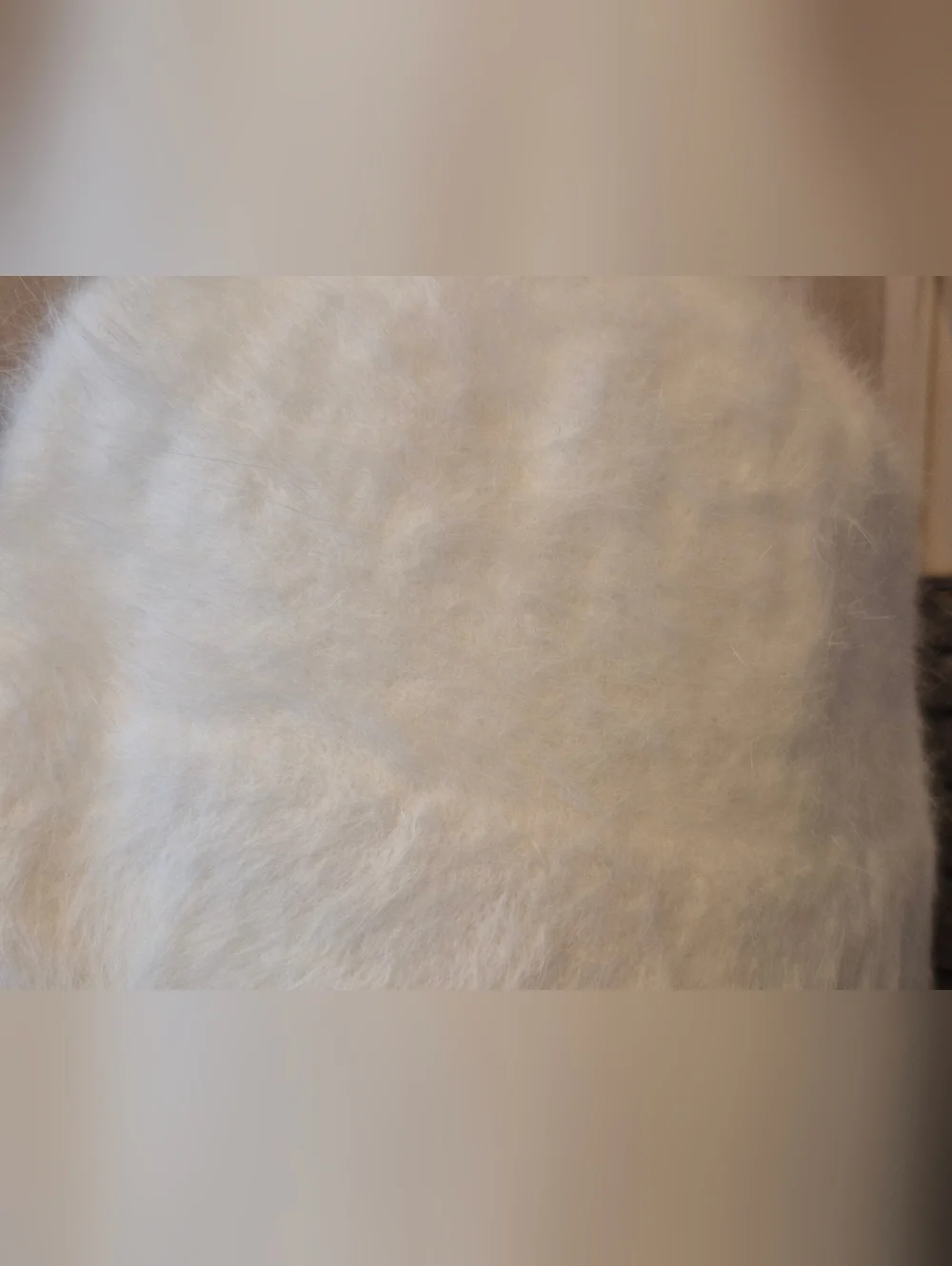 Rabbit Fur Beanie Hat - Picture 3 of 10